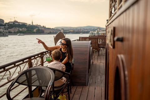 Budapest: Historic Cruise with Welcome Drink Historical Daytime Cruise with Tokaj Premium Frizzante