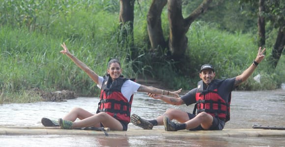Chiang Mai: Jungle Trek, Waterfall, and Bamboo Rafting