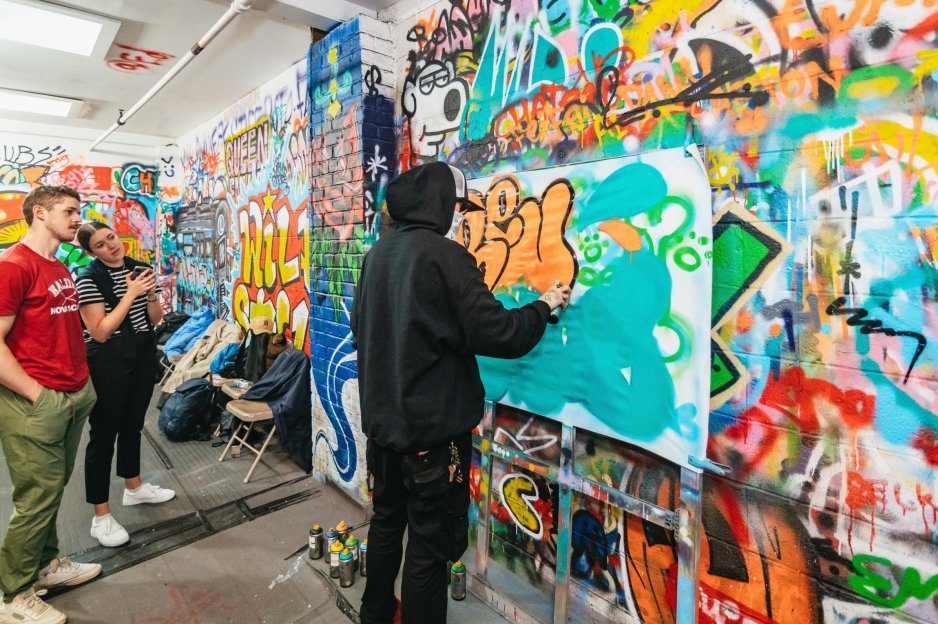 NYC: Brooklyn Graffiti Workshop mit lokalem Künstler