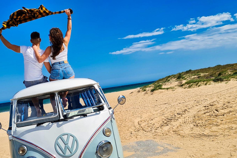 Tour d&#039;epoca intorno ad Alicante in autentici furgoni Kombi T1