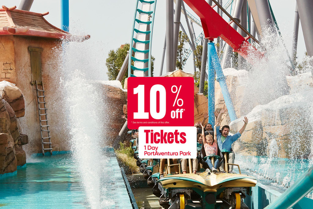 Salou: Biglietto d'ingresso al parco tematico PortAventura