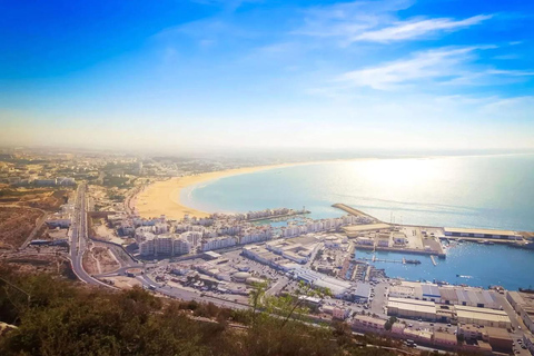 Agadir / Taghazout: Stadtführung mit Sonnenuntergang in Agadir OufellaAbholung von Agadir