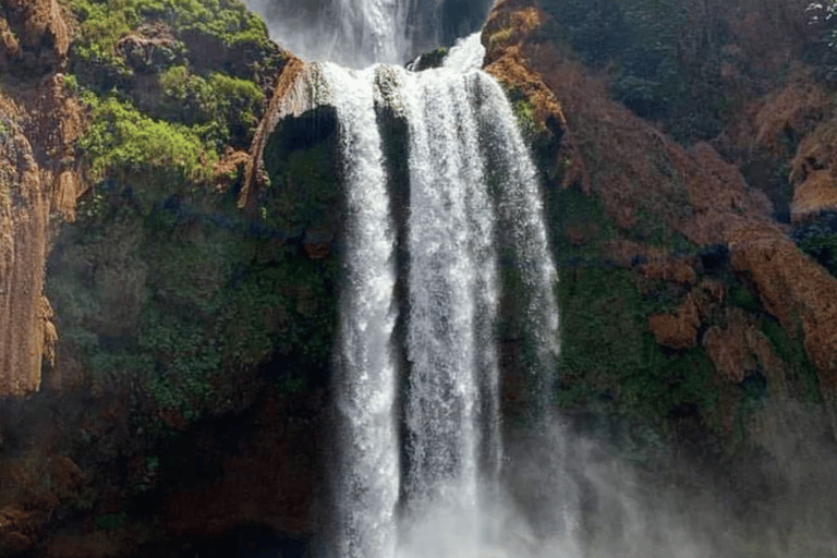 Marrakesh: Ouzoud Falls &amp; Mountain Guided Hike &amp; Boat Ride