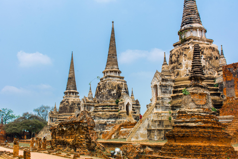 De Banguecoque a Ayutthaya: Aventura em pequenos grupos com almoço