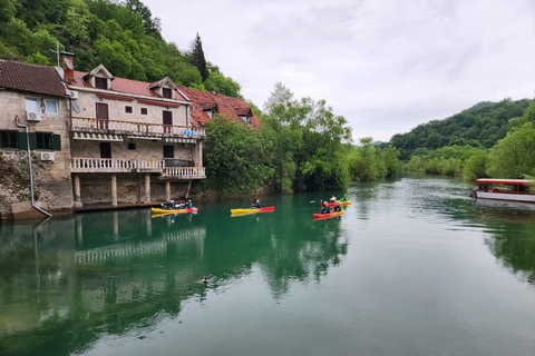 Lake Skadar unique day-long kayaking tour from Budva