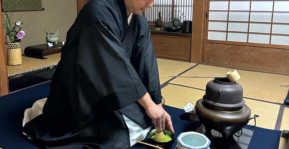 Kyoto: White Snake Blessing & Matcha Experience