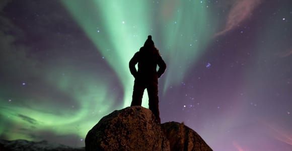 Tromsø: Aurora Borealis Chase with Photographer in French