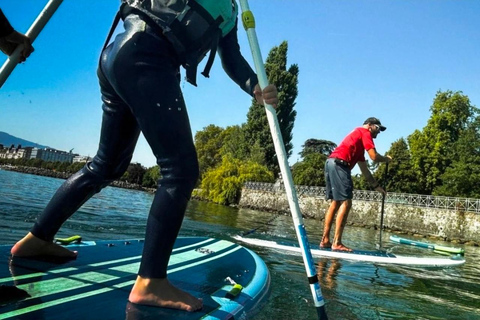 Geneva: Lake Paddleboarding with Equipment