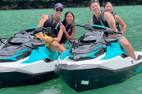 Langkawi Jet Ski Tour Bronze 2 timmar, Red Ray WatersportsJetski med en förare som tillval