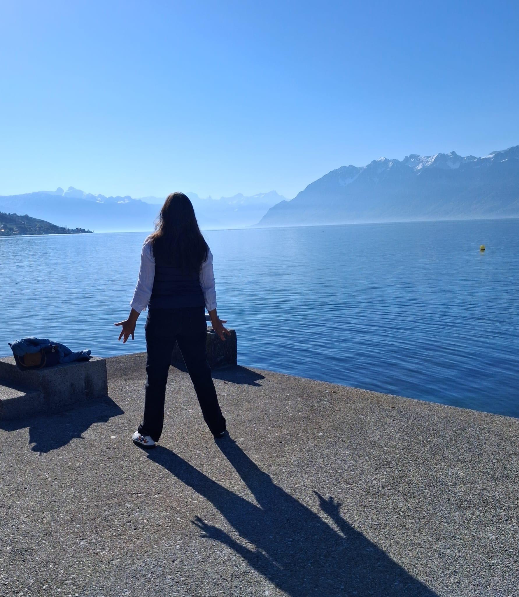 Erwecke deine innere Harmonie am Strand von Lutry