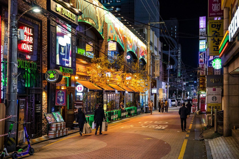 Séoul : Temple de Bongeunsa et visite nocturne gourmande à Gangnam