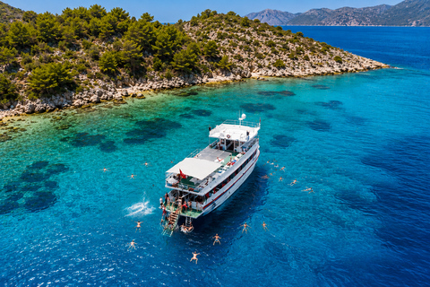Hisarönü: Aegean Islands Boat Trip with Lunch & Soft Drinks