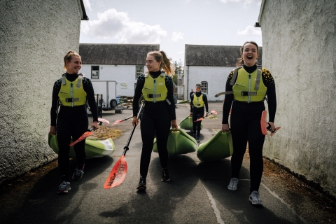 Desde Belfast: Experiencia en Kayak Sentado en la Cima