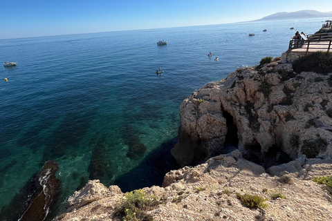 From Málaga: Treasure Cave, Coastal Walk & Free Time