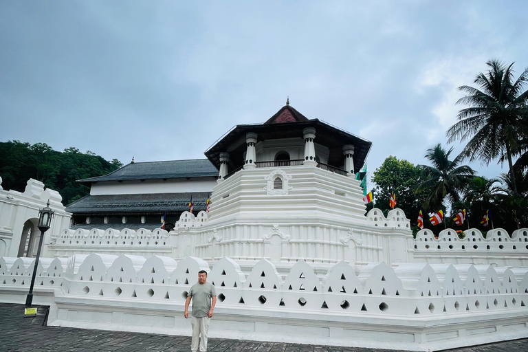 From Trincomalee: Kandy Transfer with Nalanda Gedige Stop