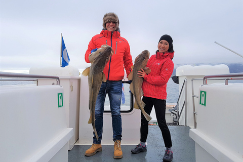 Pesca en aguas de Islandia de ReykjavikPesca de Islandia desde Reikiavik