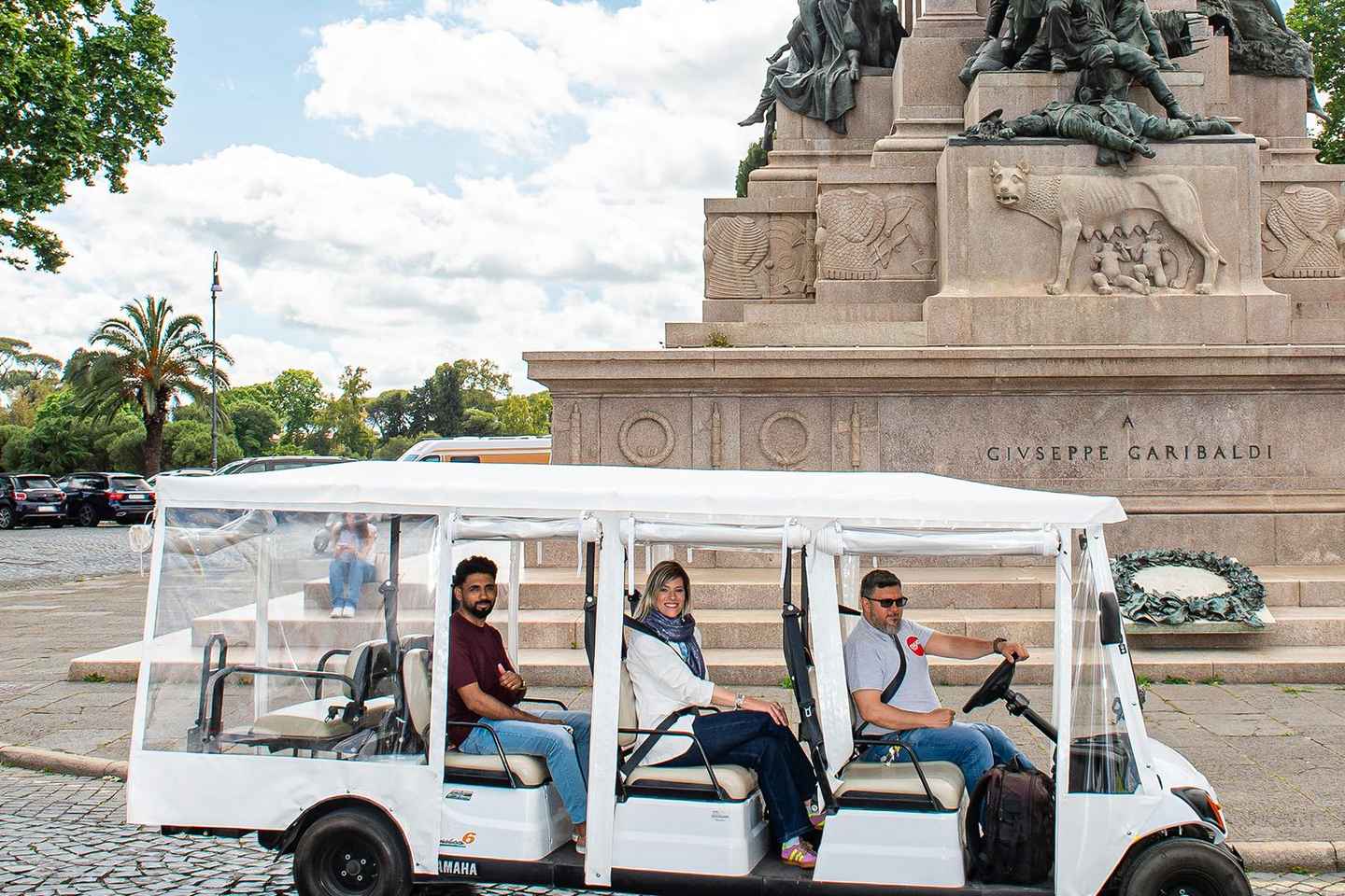 Rome: Piazzas, Fountains, Monuments & Basilicas by Golf Cart