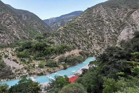 Visite guidée du parc de Tolantongo avec transport aller-retour