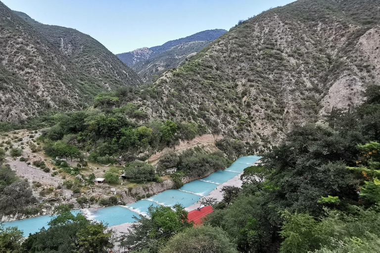 Tour guidato del Parco Tolantongo con trasporto di andata e ritorno