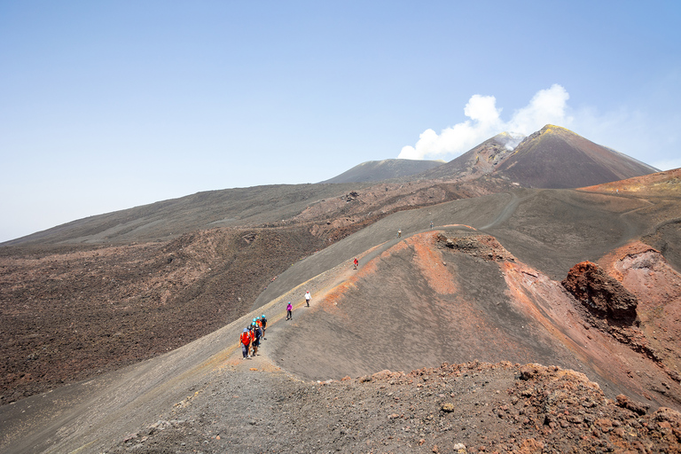 Mount Etna: Guided Volcano Summit Hiking Tour with Cable CarOption Without Hotel Pickup