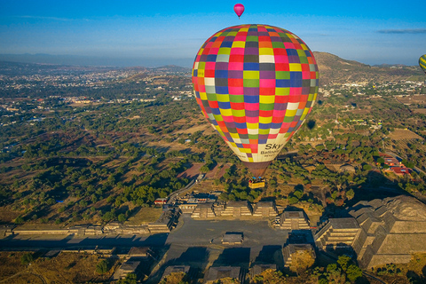 Teotihuacan: Volo in mongolfiera Sky BalloonsTeotihuacan: Volo in mongolfiera con Sky Balloons