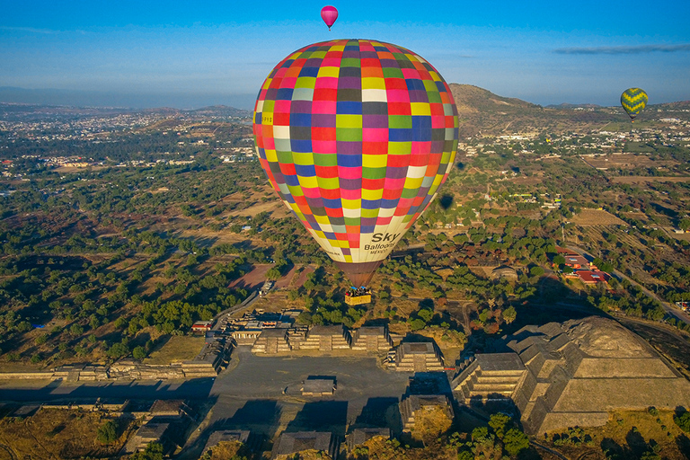 Teotihuacan: Lot balonem na ogrzane powietrze