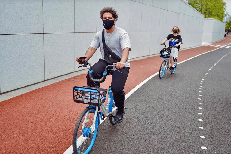 Shanghai Half-Day Bike Tour along East Bank of Huangpu River