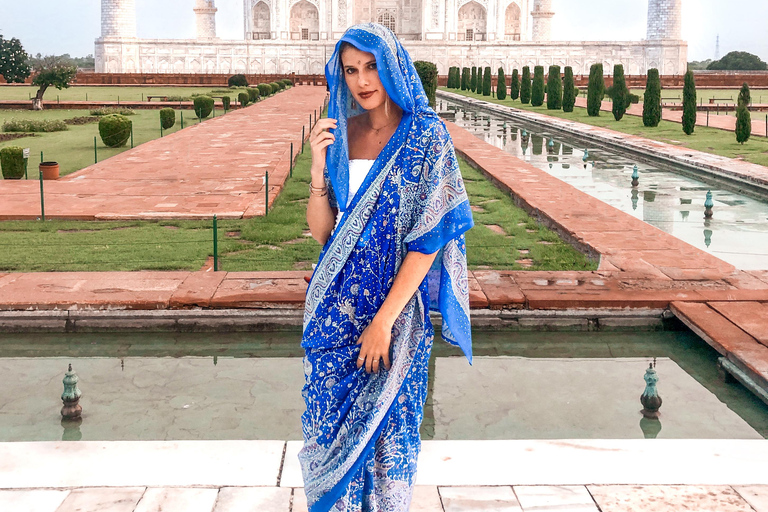 Delhi: luksusowa wycieczka do Tadź Mahal z prywatnym samochodem i 5-gwiazdkowym obiademZ Agry: tylko przewodnik