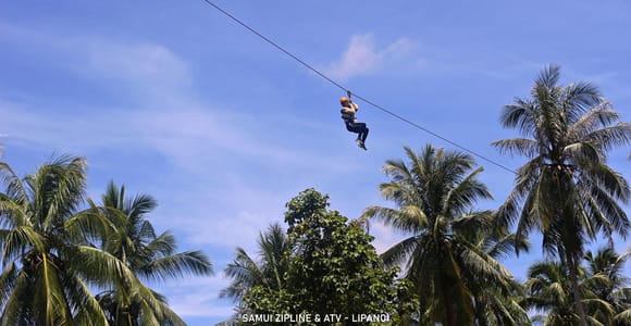 Koh Samui: Panoramic Zipline Experience at Samui Zipline
