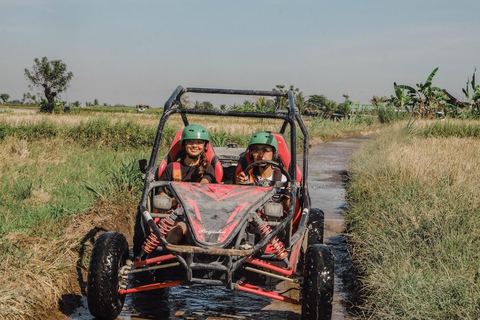 Ubud: 5-Terrain Buggy Adventure with Cave, River & Lunch Single Buggy: 1 Person per Buggy