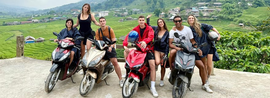 Sa Pa : excursion à moto, cascade, villages et culture locale