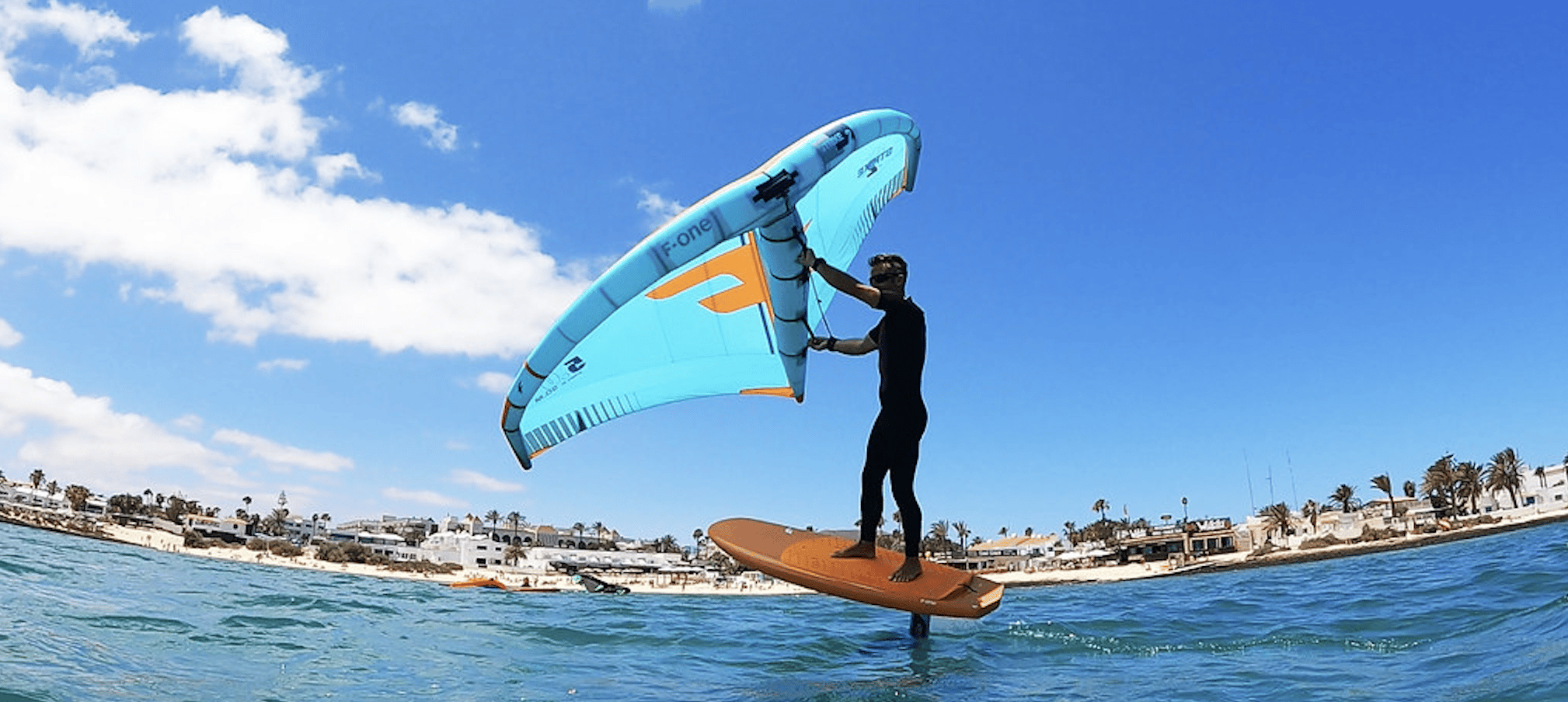 Corralejo: Wingfoil-Kurs mit Kursleiter und Ausrüstung