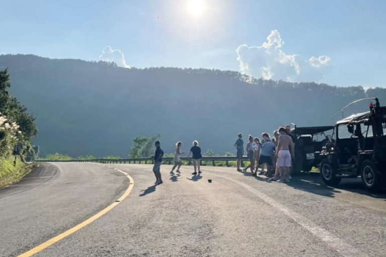 Jeep & Train Journey: Explore Huế, Hai Van Pass, & Lăng Cô