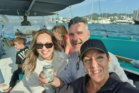 Ibiza Sunset Boat Trip with Drinks & Swim Stop