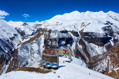 From Tbilisi: Kazbegi Full-Day Tour with Ananuri