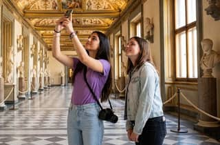 Florenz: Reserviertes Ticket für die Uffizien & Audioguide-App