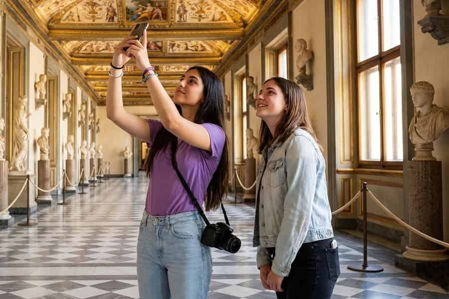 Florenz: Reserviertes Ticket für die Uffizien & Audioguide-App. Foto: GetYourGuide Florenz: Reserviertes Ticket für die Uffizien & Audioguide-App. Foto: GetYourGuide