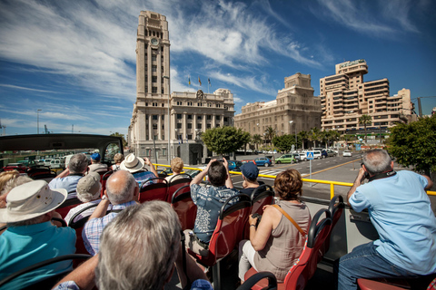 City Sightseeing: Santa Cruz de Tenerife HOHO Bus Tour 24-Hour Hop-On Hop-Off Bus Tour