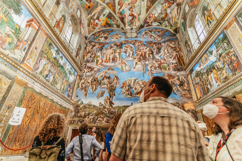 Rome: Vaticaan, Sixtijnse Kapel en Sint-Pietersbasiliek TourRondleiding in het Frans