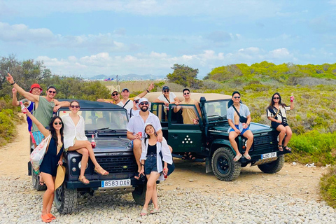 Ibiza Shared Safari Tour –Hidden Beaches, Caves & Snorkeling