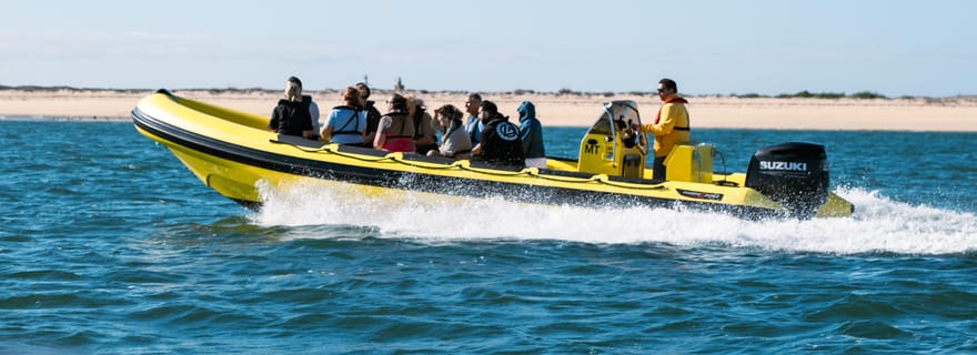 Da Faro: Crociera Hop-on Hop-off delle 3 isole di Ria Formosa