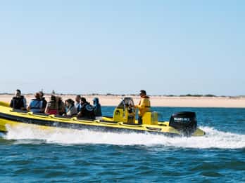 From Faro: Ria Formosa Hop-On Hop-Off 3 Islands Cruise