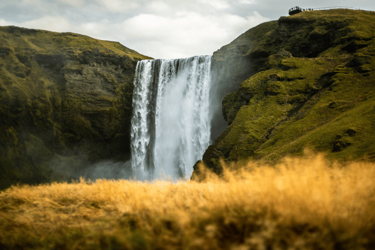 Vanuit Reykjavík: Katla ijsgrot en zuidkust tourTour met hoteltransfers in Reykjavik