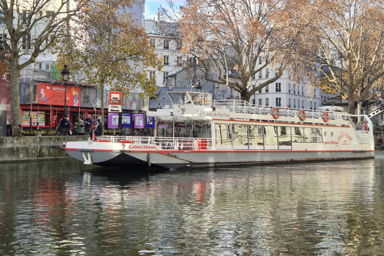 Paris Canal St-Martin Sightseeing Cruise (Live Commentary)