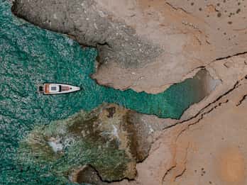 Escursione in yacht di lusso da Ierapetra: trasferimento e pasti inclusi