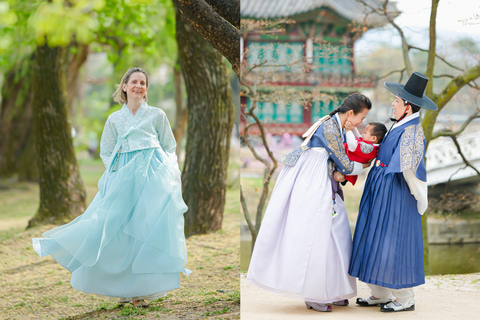 Storytelling Hanbok Photography at Royal Palace Private Group Photography Session