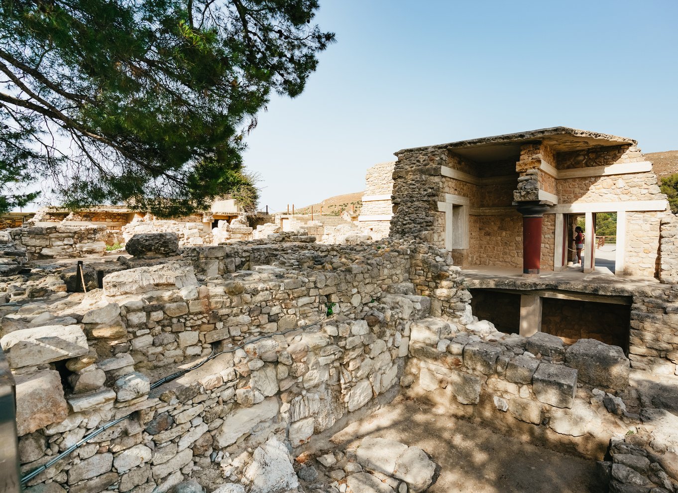 Knossos: Knossos-paladset - guidet byvandring uden kø