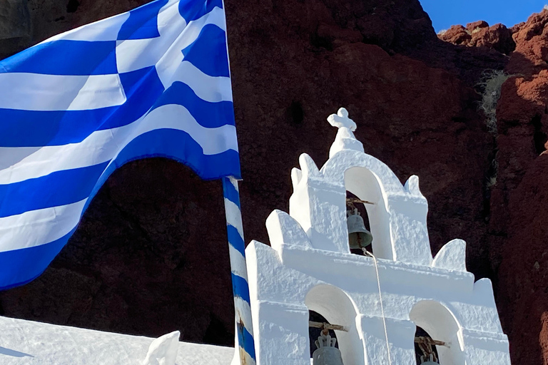 Santorini vintertur - Låt oss utforska Santorini