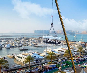 Dubai: Dinner in the Sky Experience