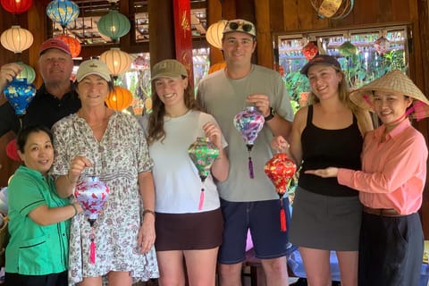 Hoi An: Lantern Making Worshop & Tailor Shopping Family - Image 2